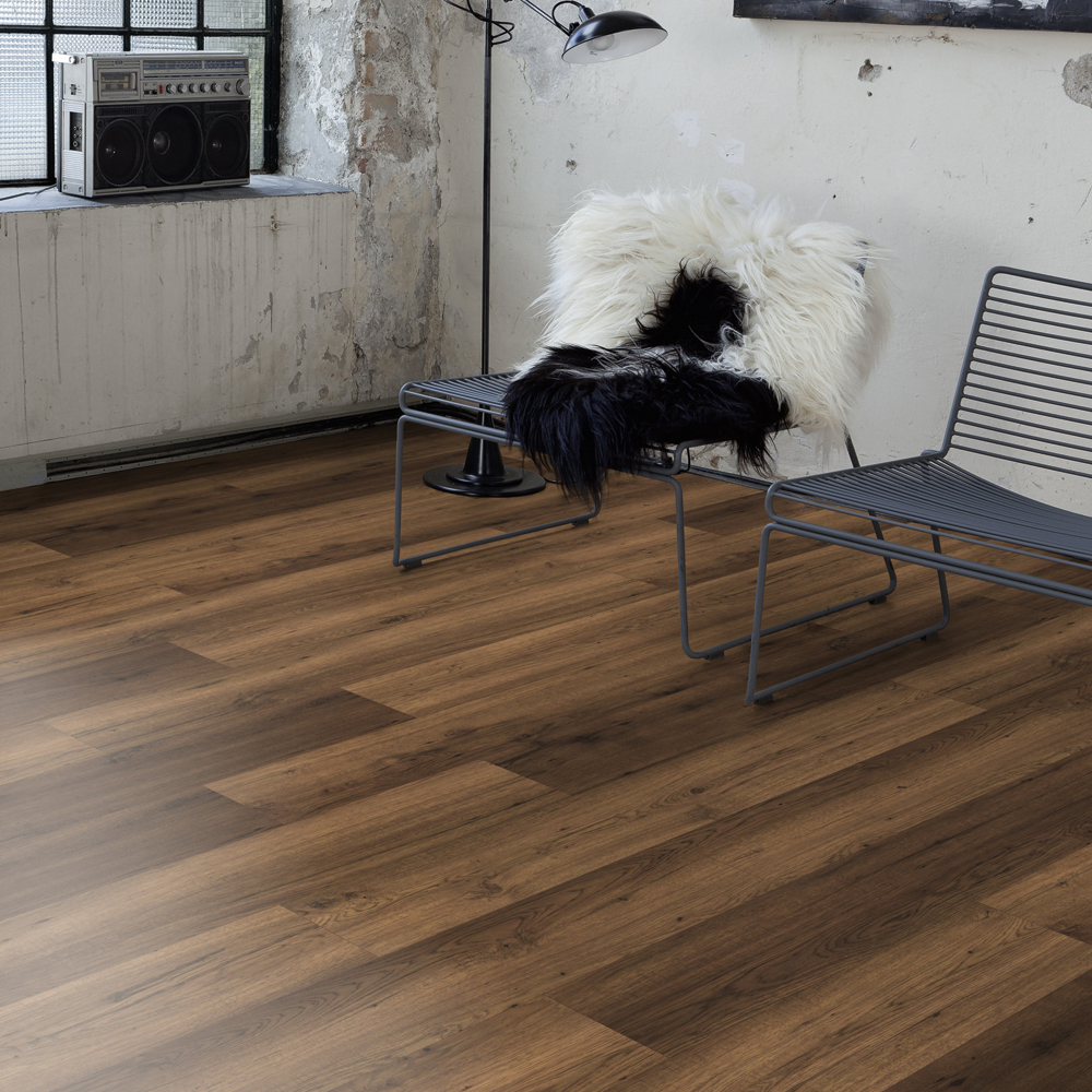 アイケア AquaPro Iowa Hickory 10mm Waterproof Laminate Flooring w/Pad